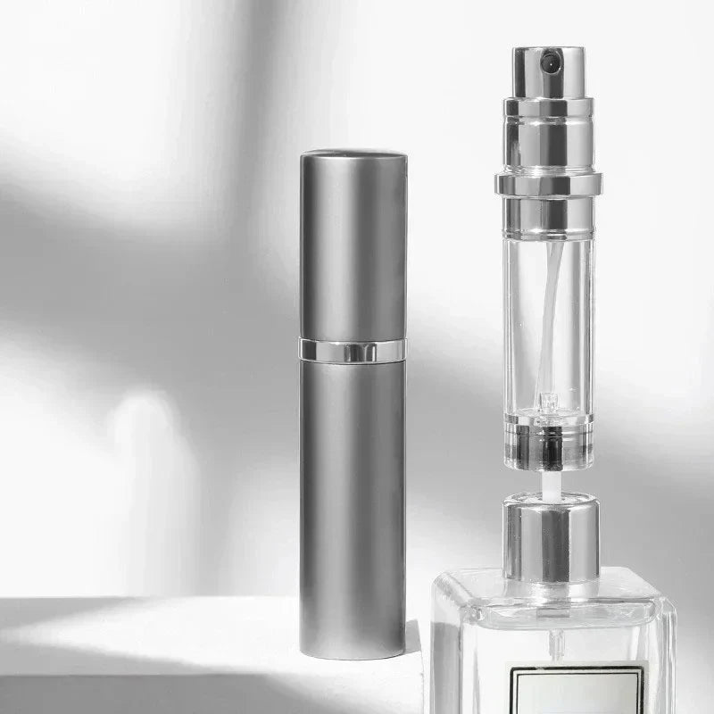 Scentova Parfümzerstäuber | 5ml Reisegröße | Auslaufsicher & Nachfüllbar | Edles Design für Unterwegs