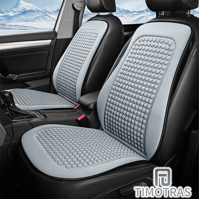 CoolSeat | Kühlendes Auto-Sitzkissen | Atmungsaktiv & Universelle Passform | Eisseide & Mesh