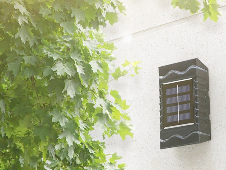 Solvoro Solarlicht | Außenwandleuchte ohne Kabel | IP65 Wetterfest | LED Warm- & Kaltweiß | Für Garten & Terrasse