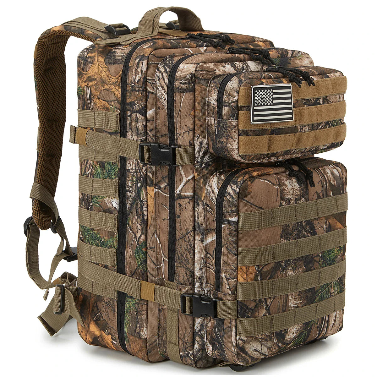 AdventurePro 45L Rucksack | Robustes Design | Molle-System | Komfortables Tragesystem