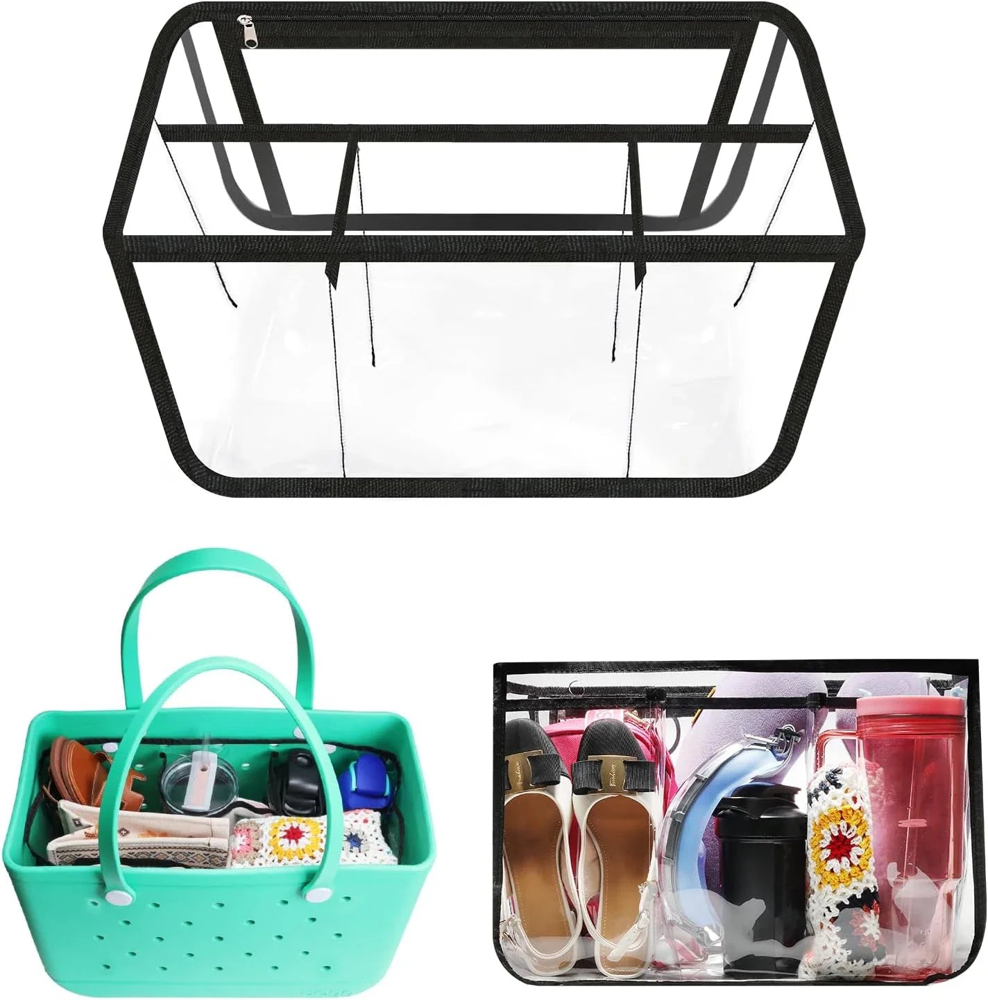 StrandProfi Tasche-Organizer | Wasserfest & Leicht | Perfekte Ordnung für jeden Ausflug