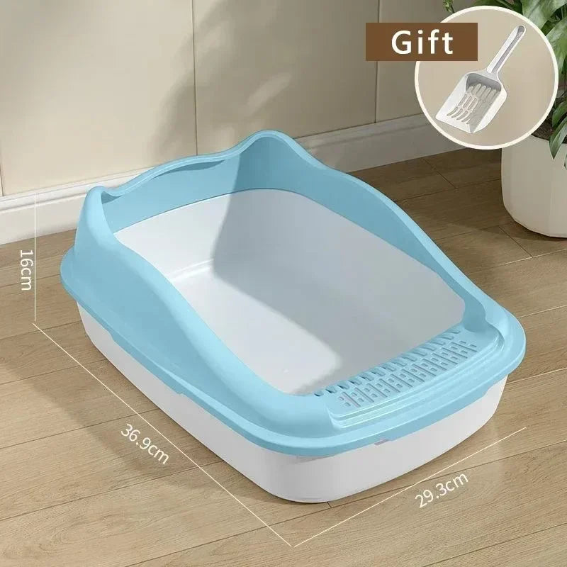 PawNatura | Katzentoilette für Kitten & kleine Katzen | Hohe Umrandung, kompakt & leicht zu reinigen | Für sauberes & hygienisches Zuhause