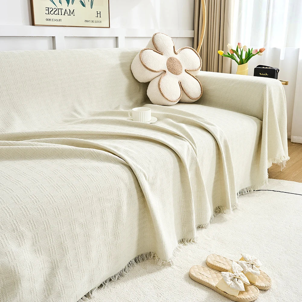 Sofa-Wohndecke | Wendbares Muster & Extra Groß | Kratzfest & Pflegeleicht | CasaLunea