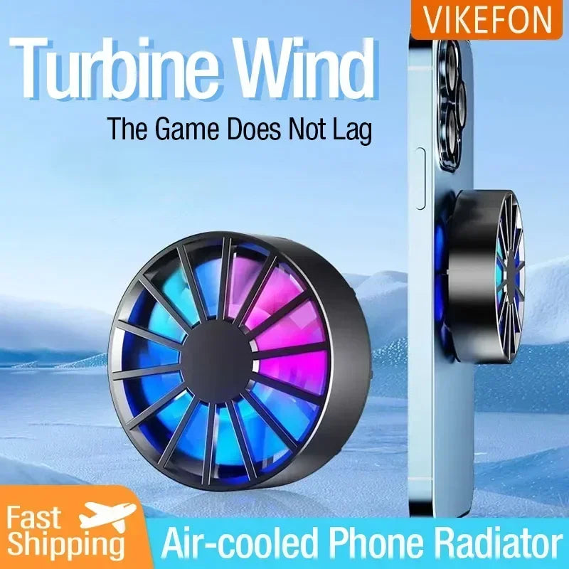 Coolivion Handy-Kühler | RGB & Magnetisch | Ultraleise Lüftung | Für Mobi
