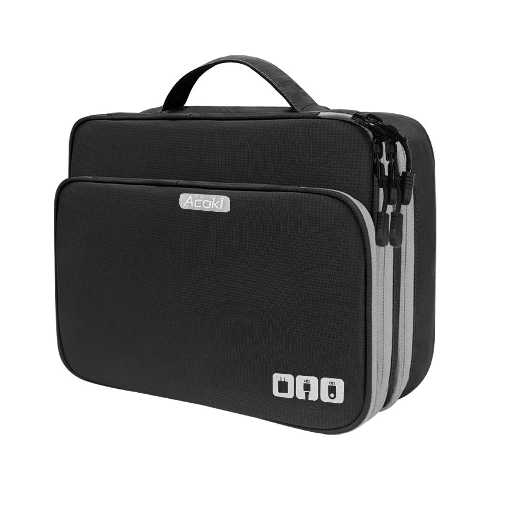 TechTidy | Organizer | 3-lagiger Aufbau | Wasserabweisend