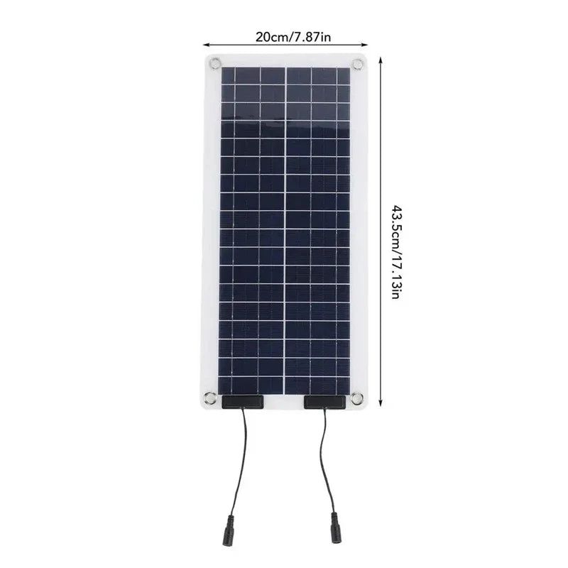 SolarEdge Power | 100W Solarpanel für Outdoor und Fahrzeuge | Tragbar und Wetterfest