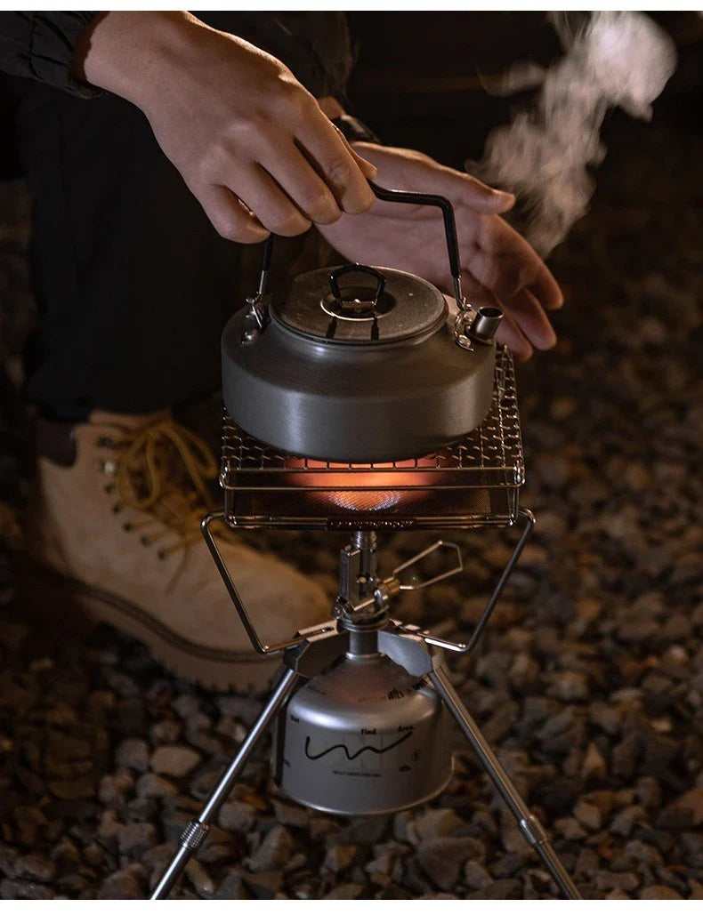 Toastrya Edelstahl-Toaströster | Klappbarer Outdoor-Rost | Modell S & M | Für Feuerstelle, Gaskocher & Campingküche