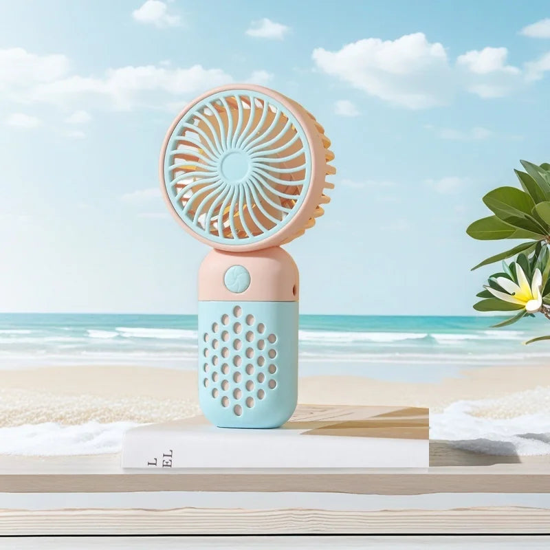 CoolBreeze | Mini-Handventilator | Leise & Kompakt | Mit Duftfunktion