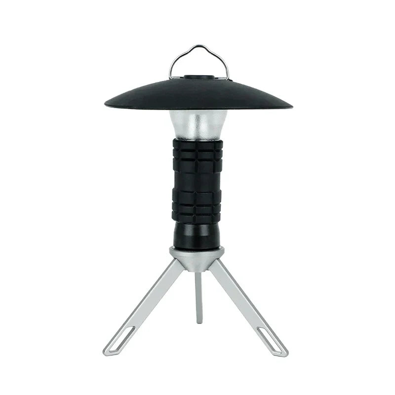 Lumavox LED-Campinglampe | 300 Lumen & Akku | 3 Lichtmodi & Tripod-kompatibel | Kompakt & Robust