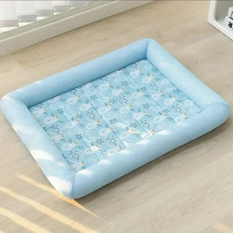 ChillPaw Mat | Atmungsaktive Kühlmatte | Für Hunde & Katzen | Pflegeleicht & Vielseitig