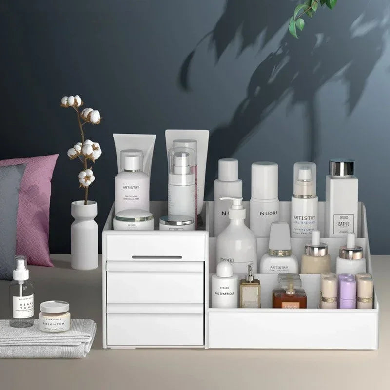 Beautiva | Kosmetik-Organizer | Kompakt & Rollbar | Viel Stauraum