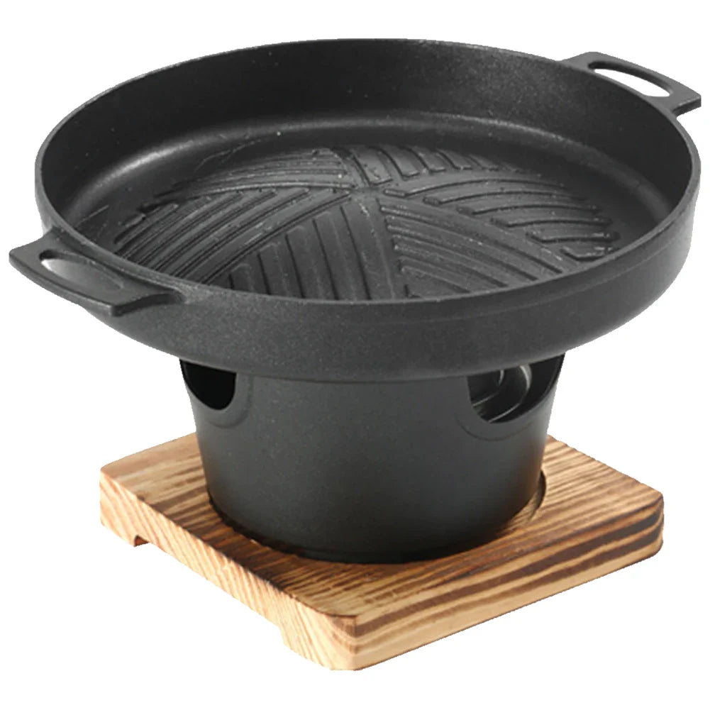 ZenGrill | Mini-Holzkohlegrill | Rauchfrei & Kompakt | Ideal für Balkon & Camping | Perfekte Hitzeverteilung