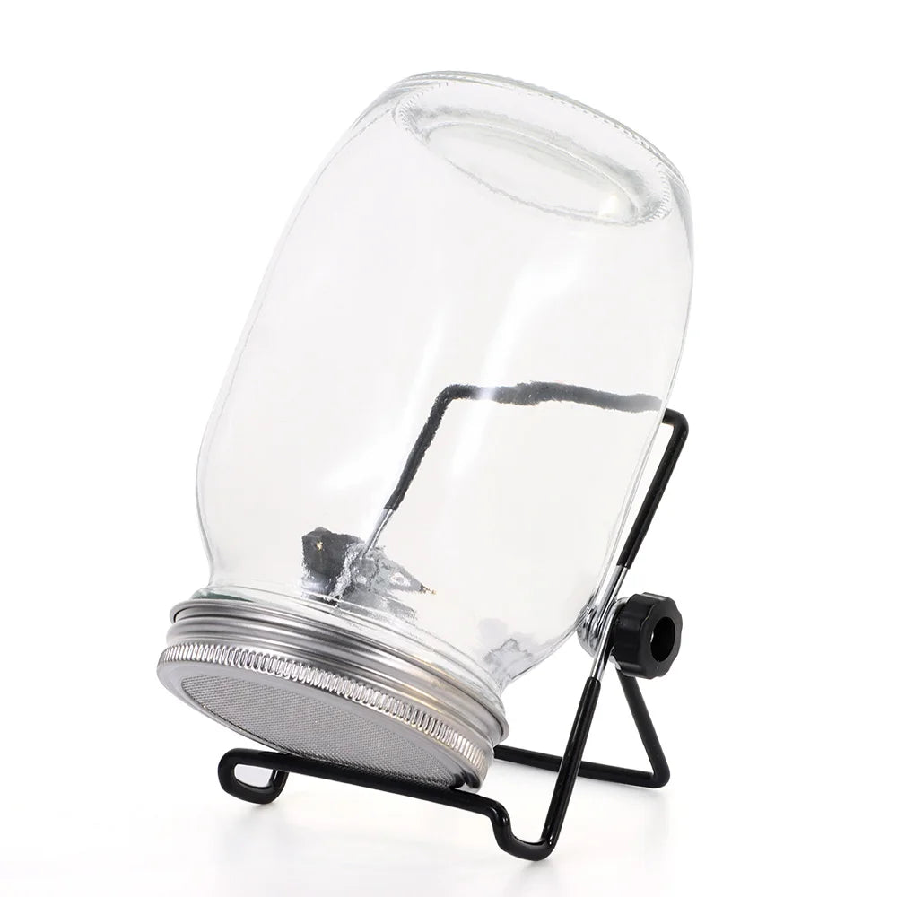 Sproutify Keimglas Set | Sprossen Selber Ziehen | Glas & Edelstahl | BPA-frei