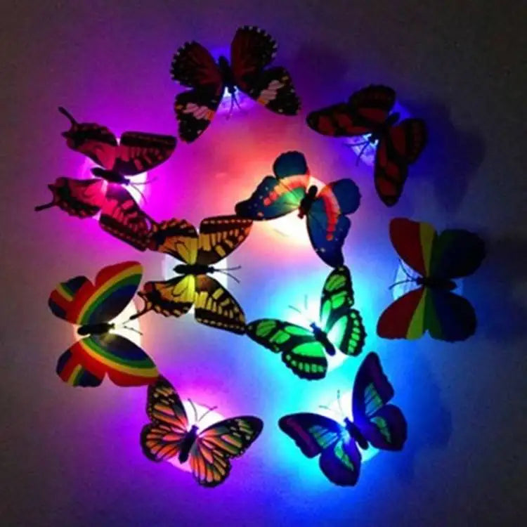 Glowfairy LED Schmetterlinge | 12er Set | Leuchtend & 3D | Für Wand & Kinderzimmer