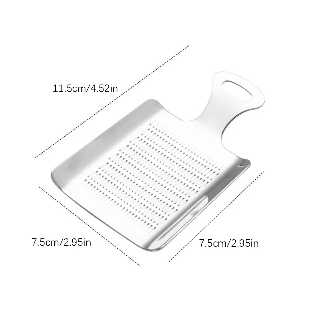 GratePro | Edelstahl Reibe | Ergonomisch & Scharf | Praktisches Aufhängeloch
