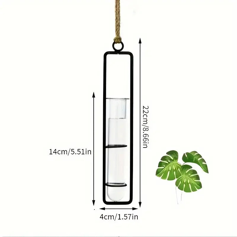 Lunavo Wandvasen Set | 3er-Set Metalloptik | Für Trockenblumen & Deko | Modern & Vielseitig
