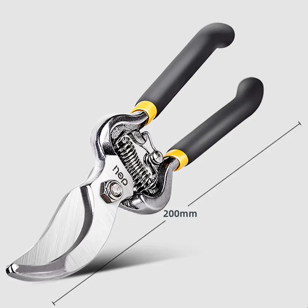 PRUNEXA Gartenschere | Präzisionsschnitt | Ergonomischer Griff | Carbonstahl Klinge