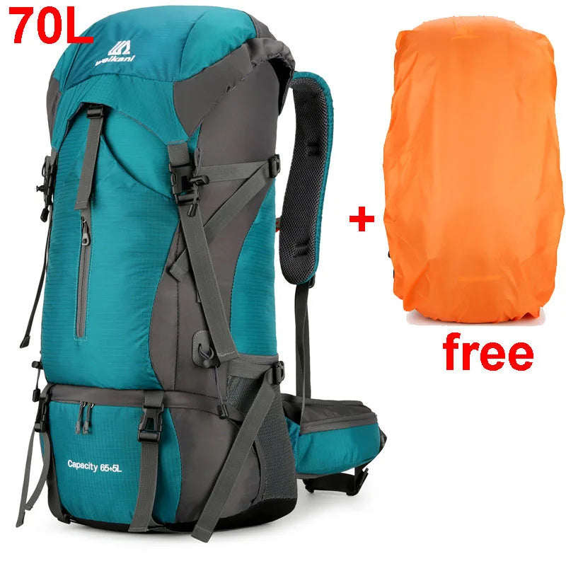 AlpineFlex Trekkingrucksack 70L | Wasserdicht | Komfortabel & Strapazierfähig