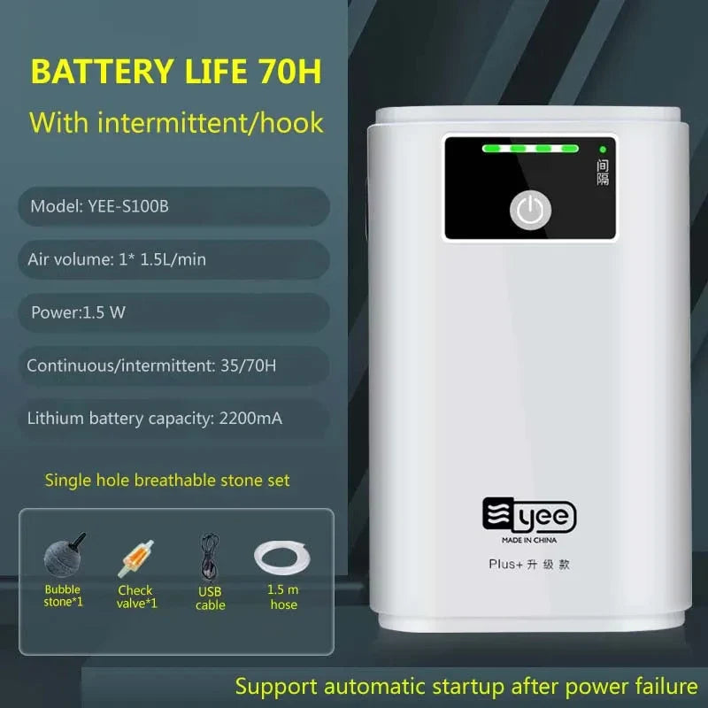 OxyFlow EcoPro | Intelligente Sauerstoffversorgung | Flüsterleise | 6000mAh Akku