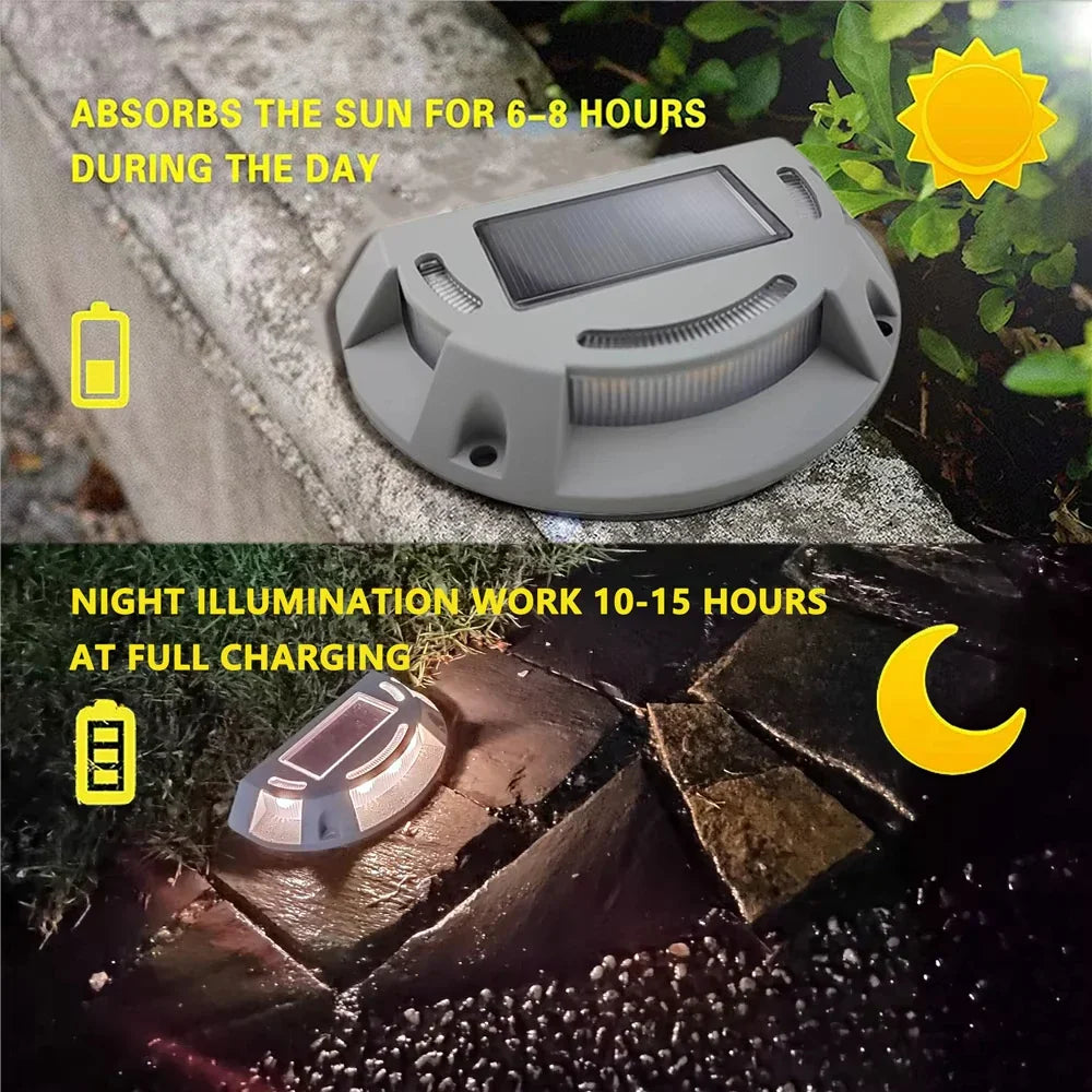 Solara | Solar-Treppenlicht 2-in-1 | Warmweiß & Kaltweiß | Wasserdicht & Belastbar