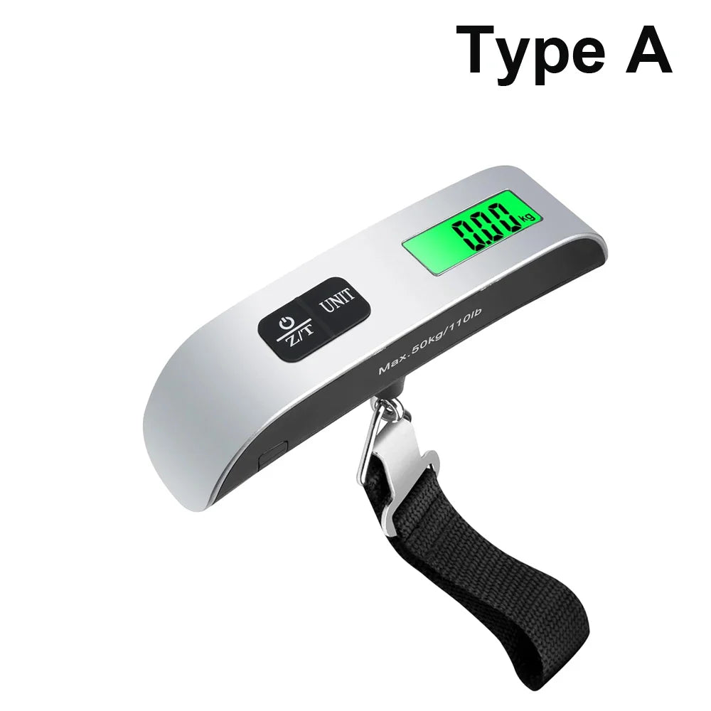 Bagivo WeightCheck | Digitale Kofferwaage | Präzise & Kompakt | Bis 50 kg mit LCD-Anzeige