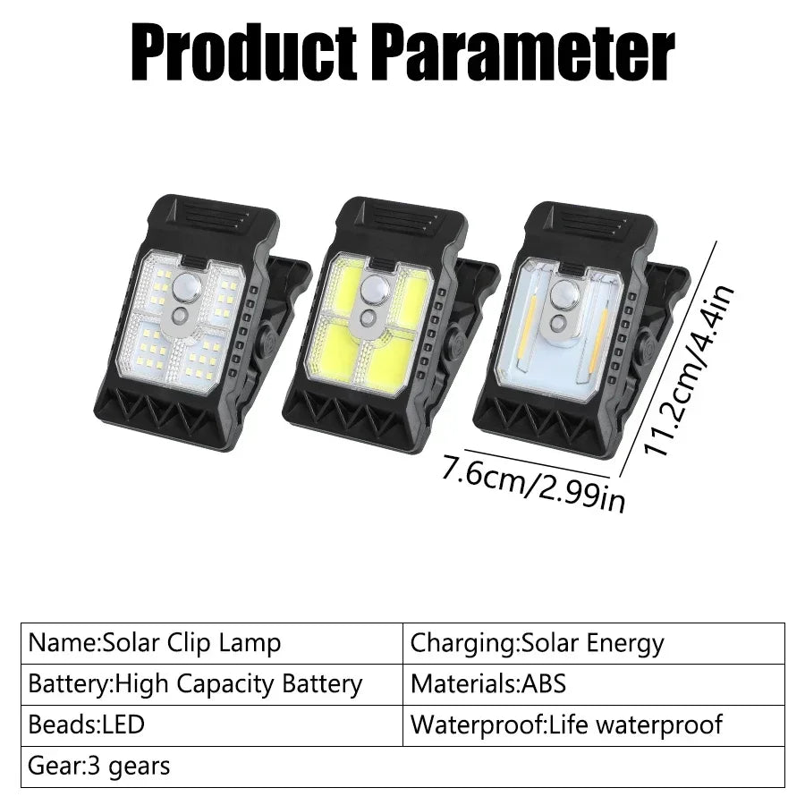 SunoLite | Solar LED Lampe | USB-C & Bewegungsmelder | Wetterfest IP65
