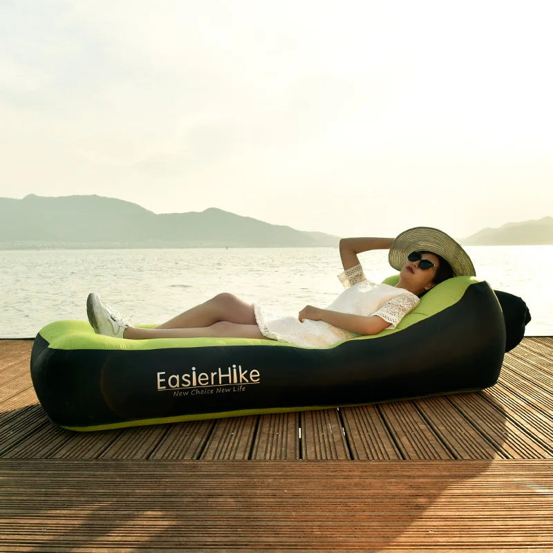 RelaxAir | Selbstaufblasbares Luftsofa | Ultraleicht & Wetterfest | Ideal für Outdoor