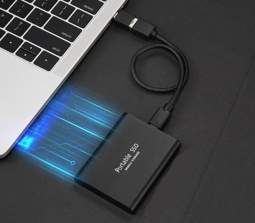 Datazuno Externe SSD | USB 3.1 Type-C | Bis zu 1000 MB/s | 500GB–2TB Speicher