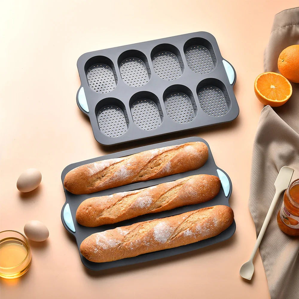CrustyBake - Antihaft Baguette Backform Silikon