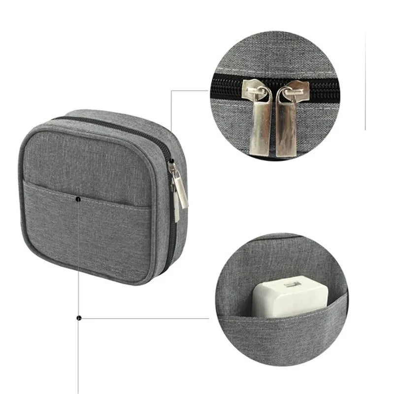 TechPack Mini | Kompakter Organizer | Wasserabweisend | Für Kabel und Zubehör
