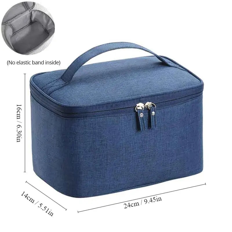 TravelMate Pro Kulturtasche | Doppelkammer-Design | Wasserabweisend & Leicht | Für Reisen & Alltag