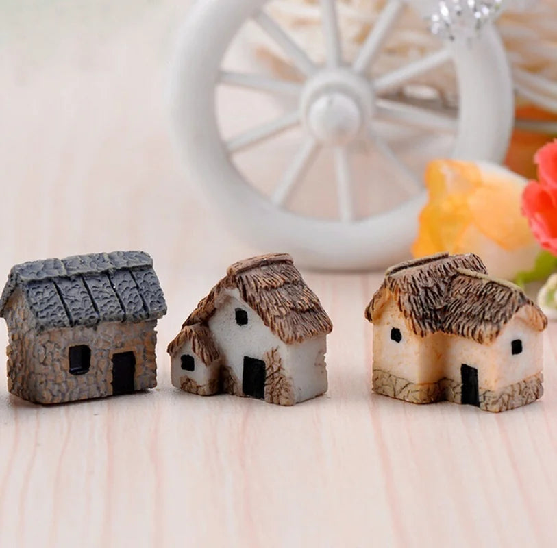 FairyNest | Miniaturhaus Set | Detailreich & Kreativ | Für Feengärten & DIY-Projekte