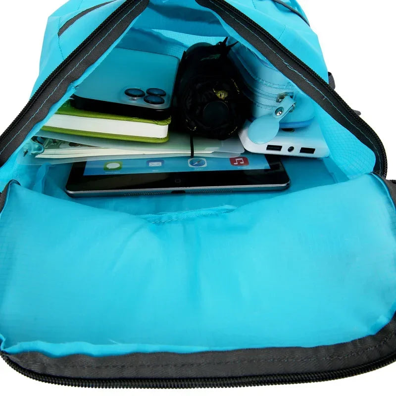 FlexTrail MiniPack | Faltbarer Rucksack | 20L Volumen | Ultraleicht & Wasserabweisend