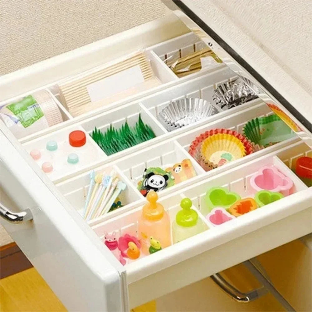 Sortiva Schubladenorganizer | Flexibel & Modular | Für Küche, Bad & Büro | 2 Größen