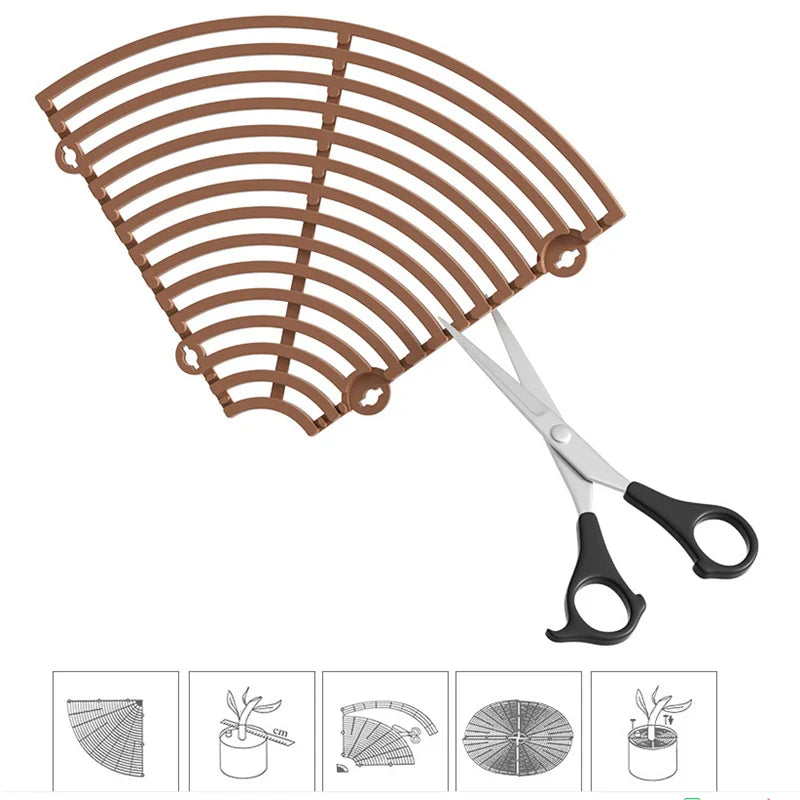 PlantGuard | Topfschutzgitter | Flexibel Zuschnitbar | Schutz Vor Kindern und Haustieren