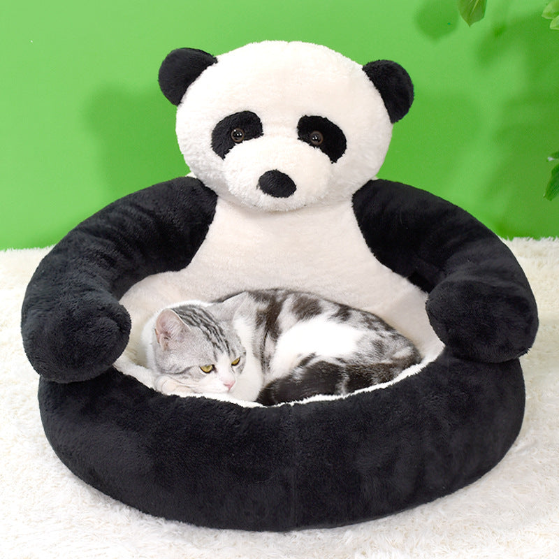 CuddleCub™ - Winter-Hundebett aus Plüsch in Bärenform [Letzter Tag Rabatt]