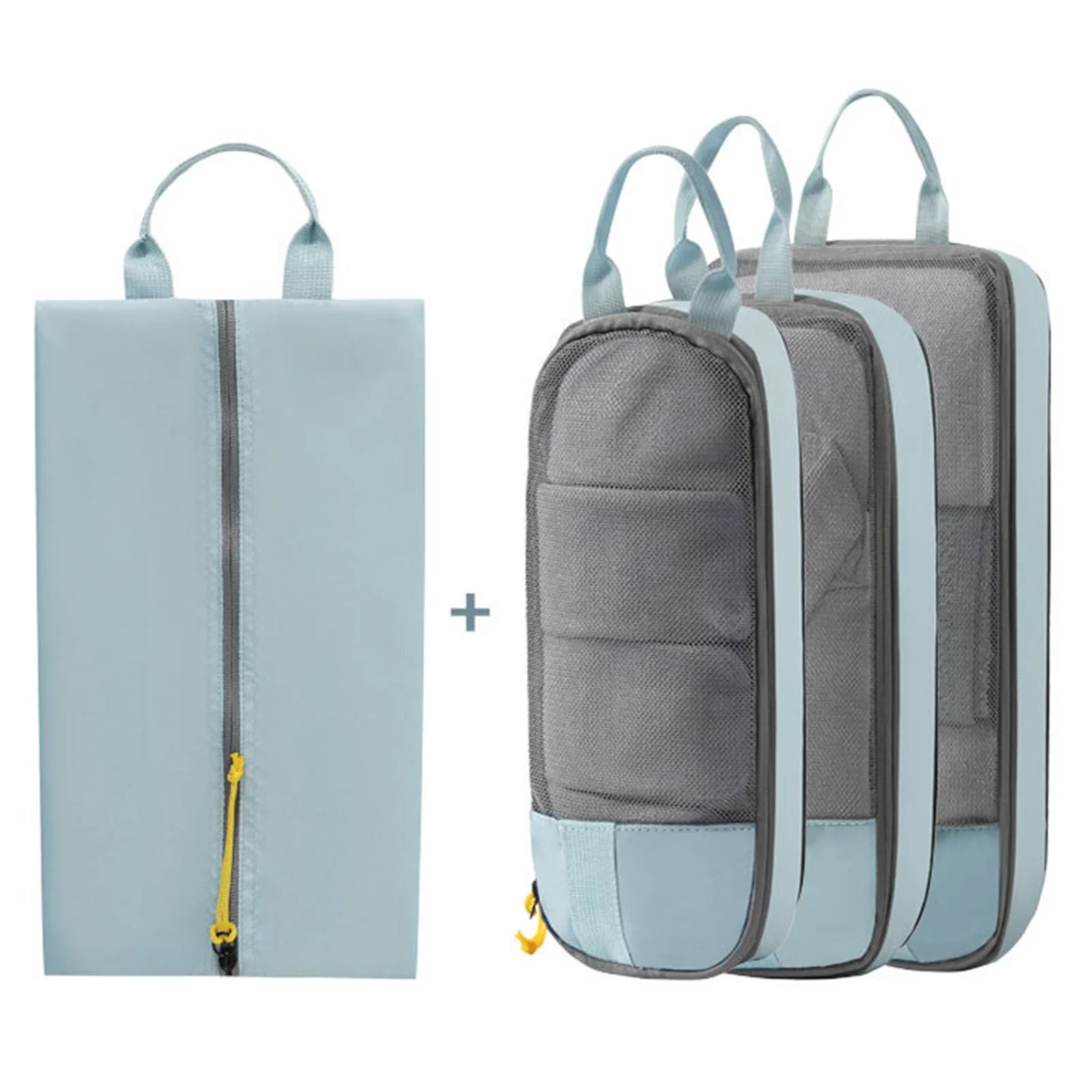 PackSmart Reise-Organizer-Set | Kompakt & Platzsparend | Mit Kompressionsfunktion | In Verschiedenen Farben