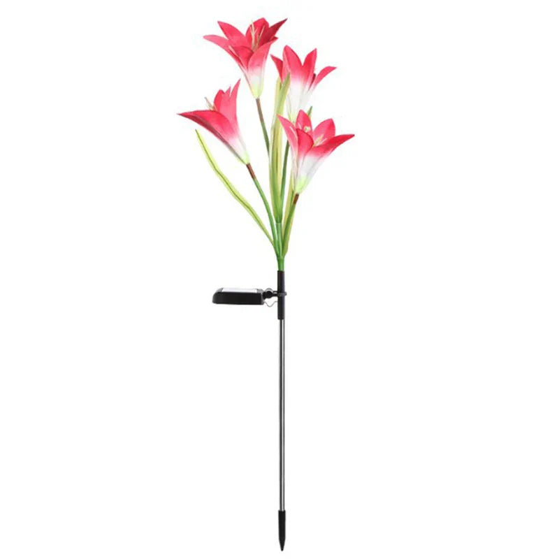 LumaGarden SolarLilies | Automatisches Licht | Florales Design | Solarbetrieben