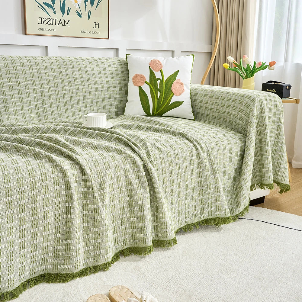 Sofa-Wohndecke | Wendbares Muster & Extra Groß | Kratzfest & Pflegeleicht | CasaLunea