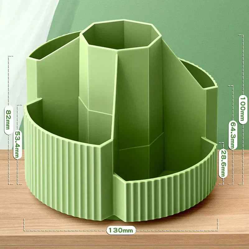 DeskSpin | 360° Drehbarer Schreibtisch-Organizer | Platzsparend & Praktisch