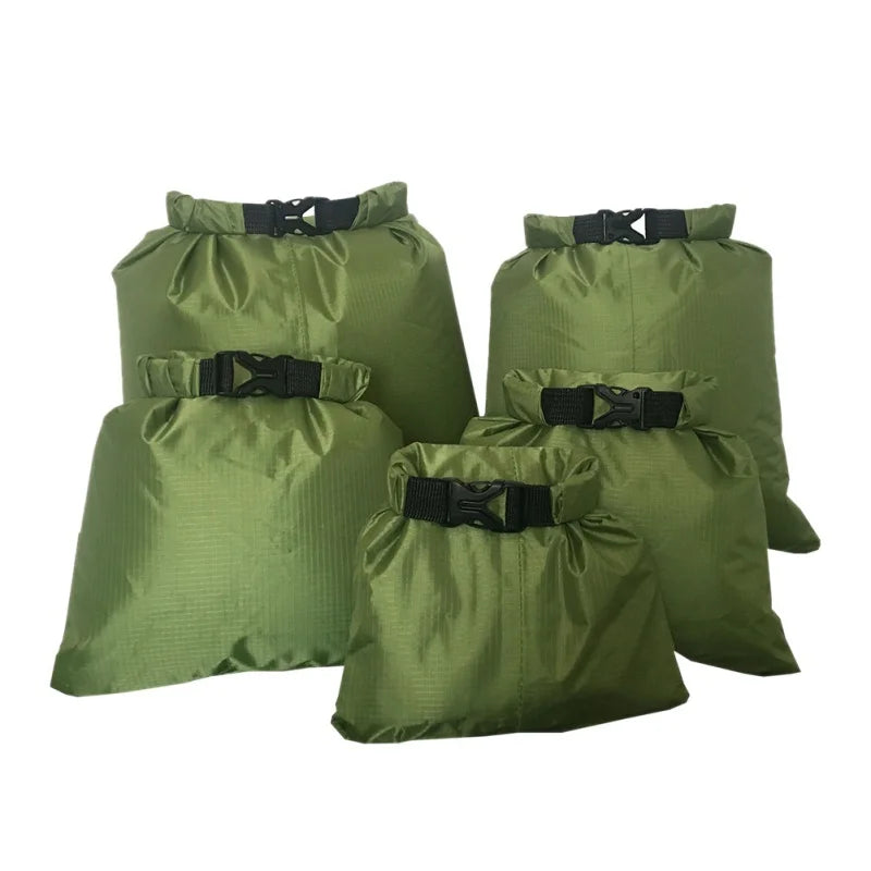 HydroSak Dry Bag Set | Wasserdicht & Ultraleicht | 5 Größen | Für Sport & Outdoor