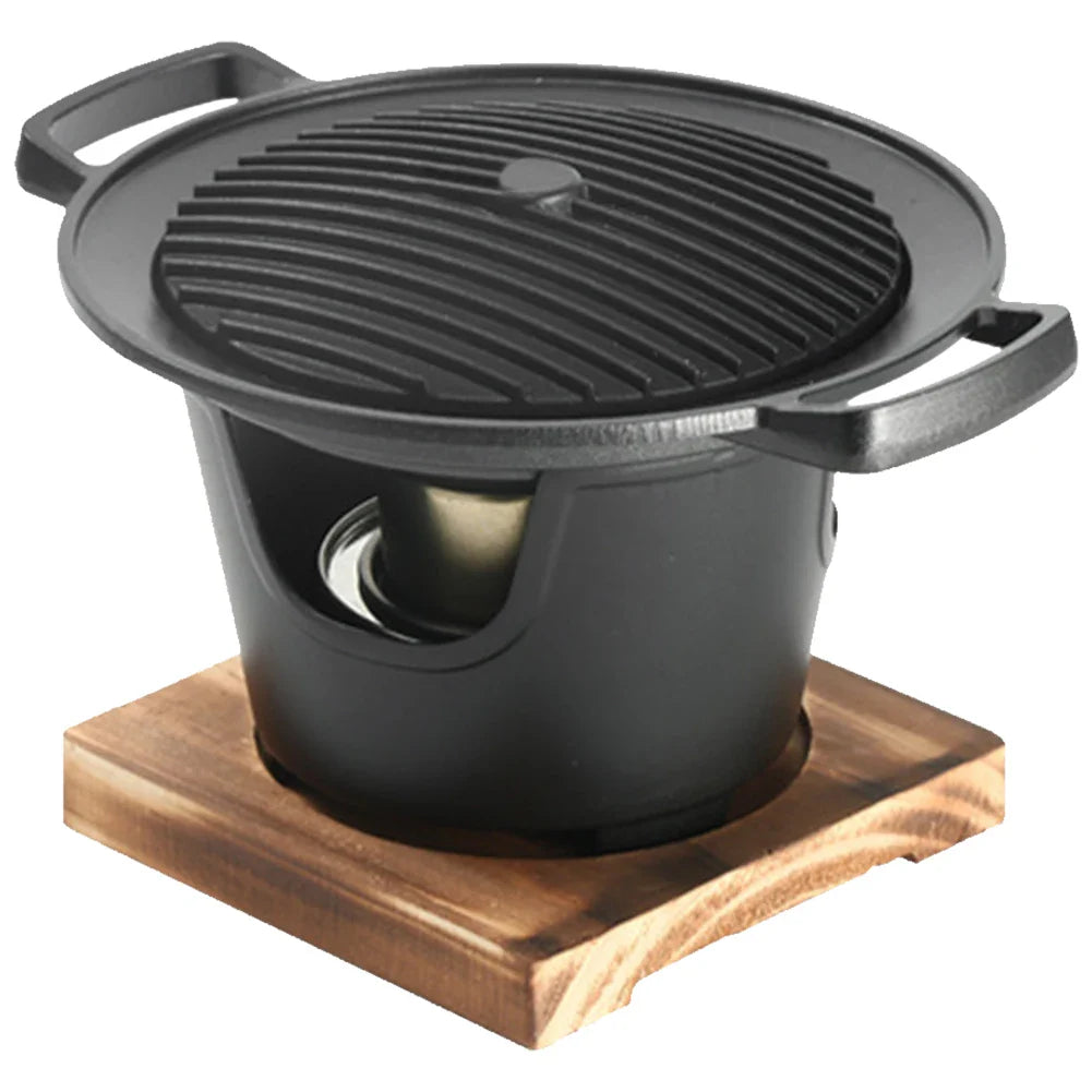 ZenGrill | Mini-Holzkohlegrill | Rauchfrei & Kompakt | Ideal für Balkon & Camping | Perfekte Hitzeverteilung