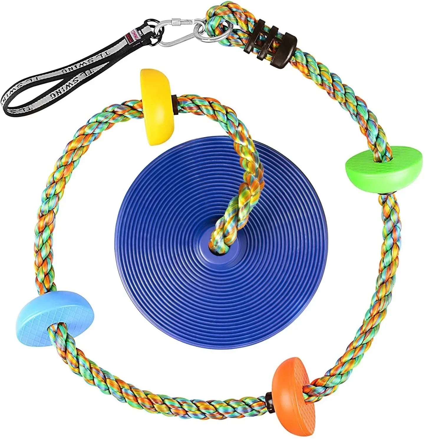 Alplino Kletterseil-Set | Kinder Kletterspielzeug | Für Garten & Spielplatz | Mit Plattform