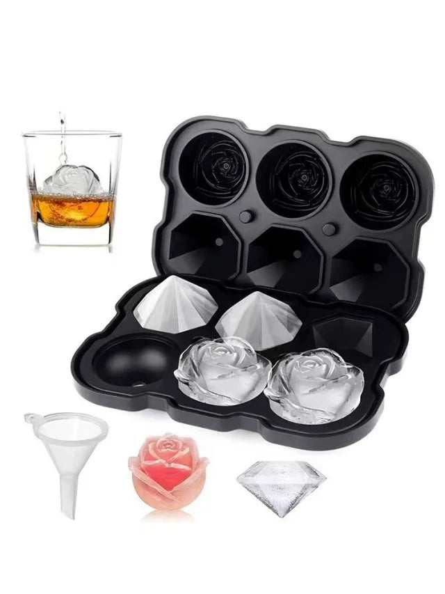 ChillShot Eiswürfelform | Schnapsglas-Design | Wiederverwendbar & Umweltfreundlich