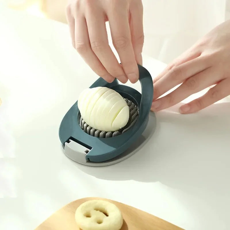 EggMaster | Eierschneider Edelstahl | Präzise & Ergonomisch | Einfaches Schneiden