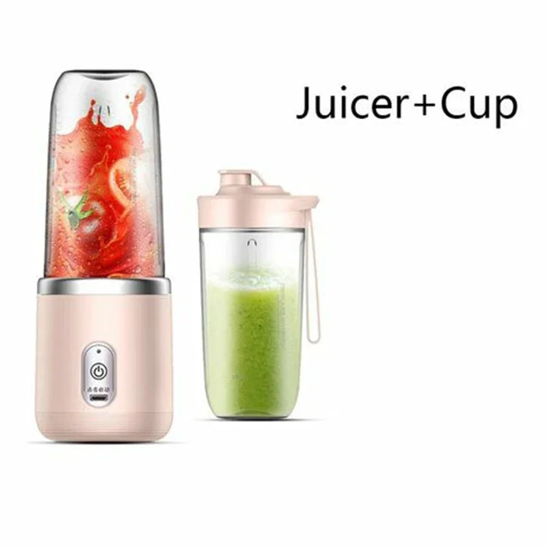 FreshGo Mini-Entsafter | Kabellos & Tragbar | Für Frische Säfte & Smoothies