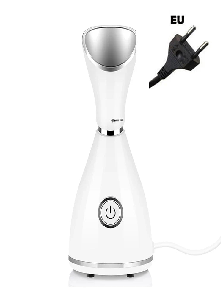 HydraGlow Nano Facial Steamer | Kompakt & Wiederaufladbar | Feuchtigkeitsboost & Hautstraffung