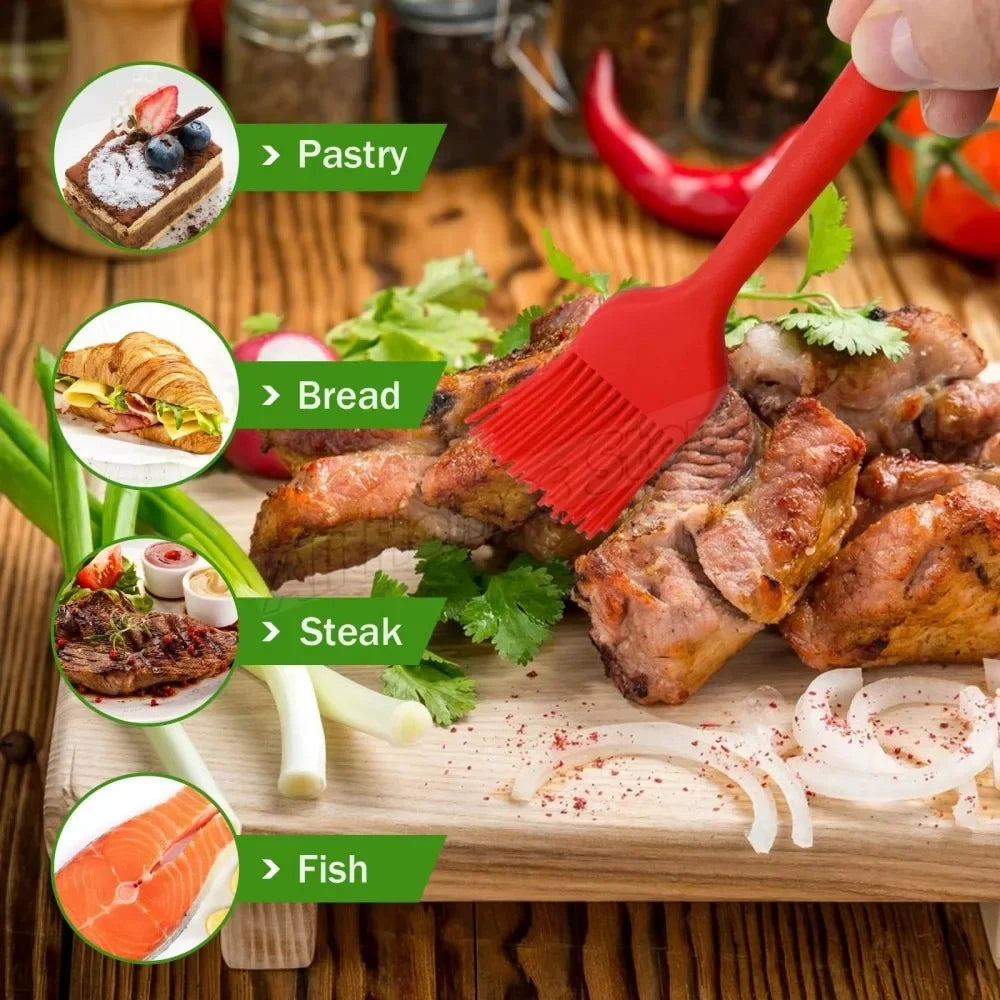 CookMaster Marinierpinsel | Hitzebeständig & Hygienisch | Ideal für Grillen und Kochen