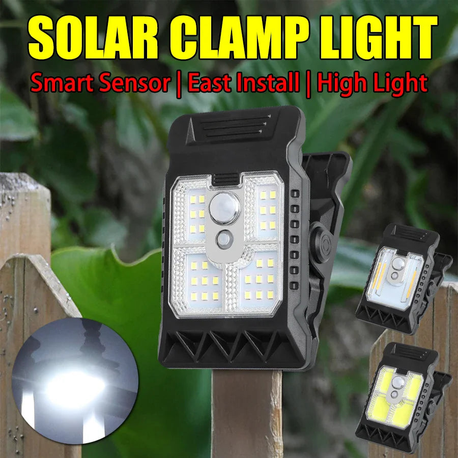 SunoLite | Solar LED Lampe | USB-C & Bewegungsmelder | Wetterfest IP65