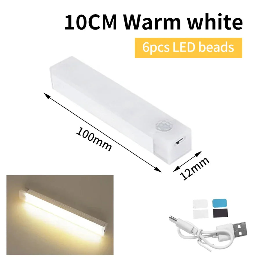 Novera Motion Light | Bewegungsmelder & USB-Akku | Magnetisch & Blendfrei | Warmweiß LED